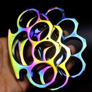 rainbow brass knuckles
